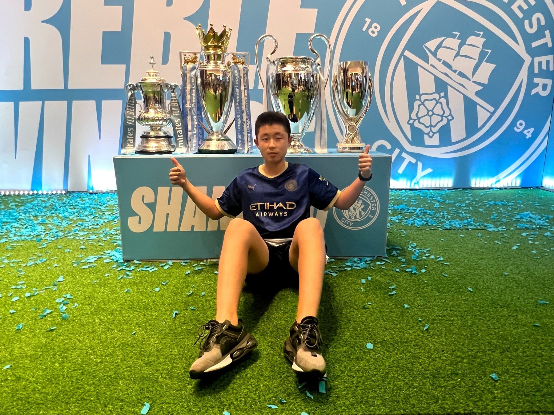 Manchester City trophy